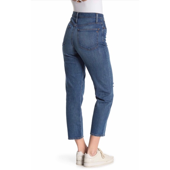 Madewell Classic Straight Distressed Jeans New 30 - Picture 4 of 12